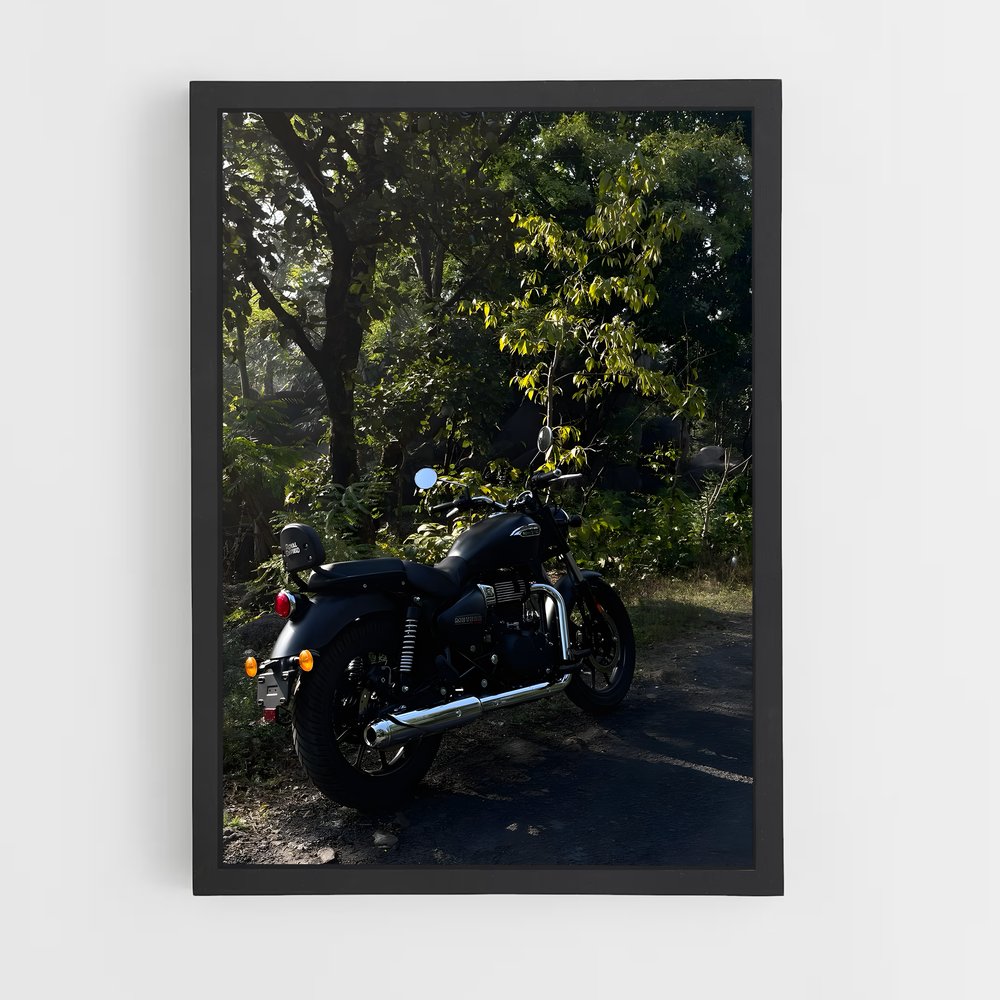 Poster Étoile Ardente Meteor 350 – affiche Royal Enfield (vue 2)